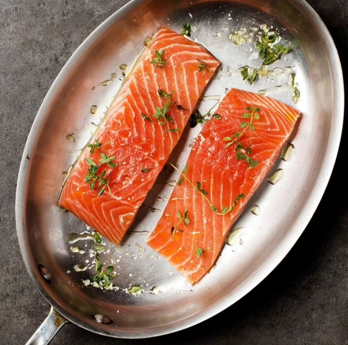 Salmon Canadiense Fresco Porcionado 200gramos
