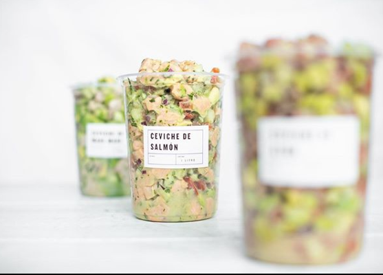 1/2 Litro Ceviche del Dia